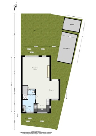 Floorplan - Rozenhout 8, 2994 HN Barendrecht
